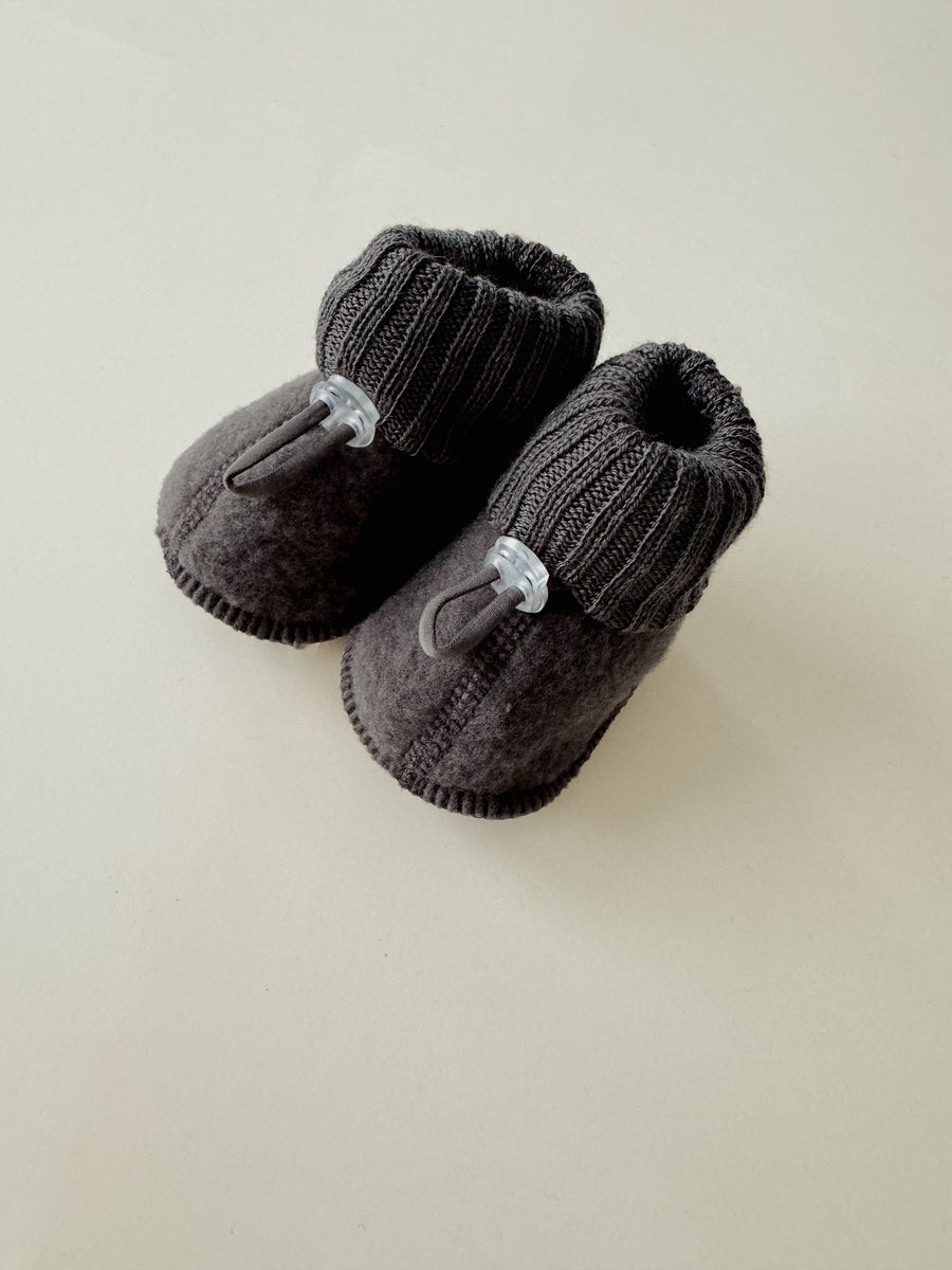 Joha - Booties - Wolfleece - Dark Brown