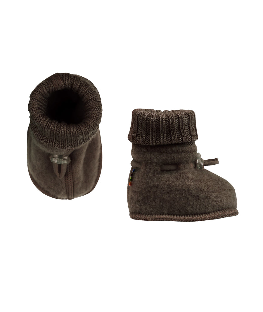 Joha - Booties - Wolfleece - Dark Brown