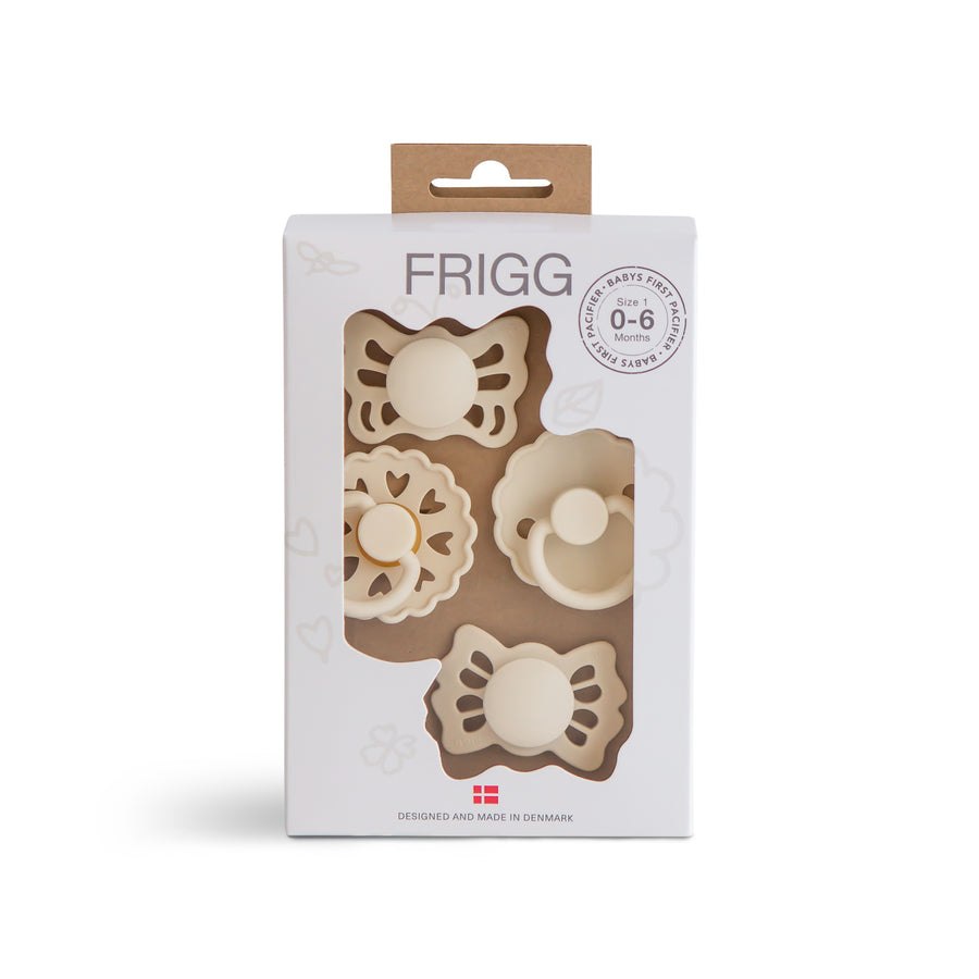 Frigg - Fopspeen - starterset - 4st - cream