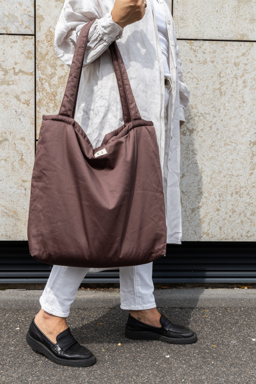 Kas Copenhagen - Kas Multi Purpose Tote - Beige/Brown